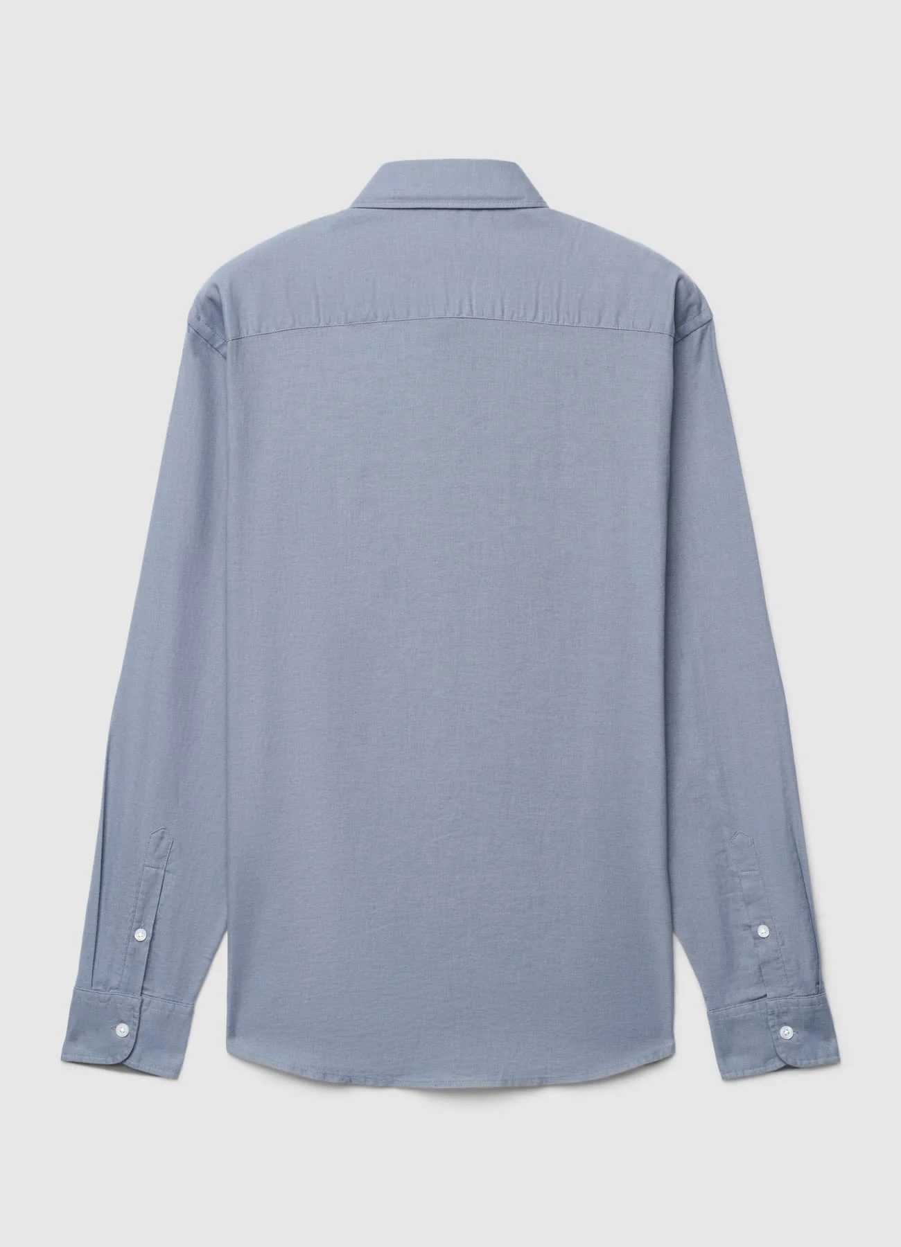 Camicia classica misto lino - Image 4