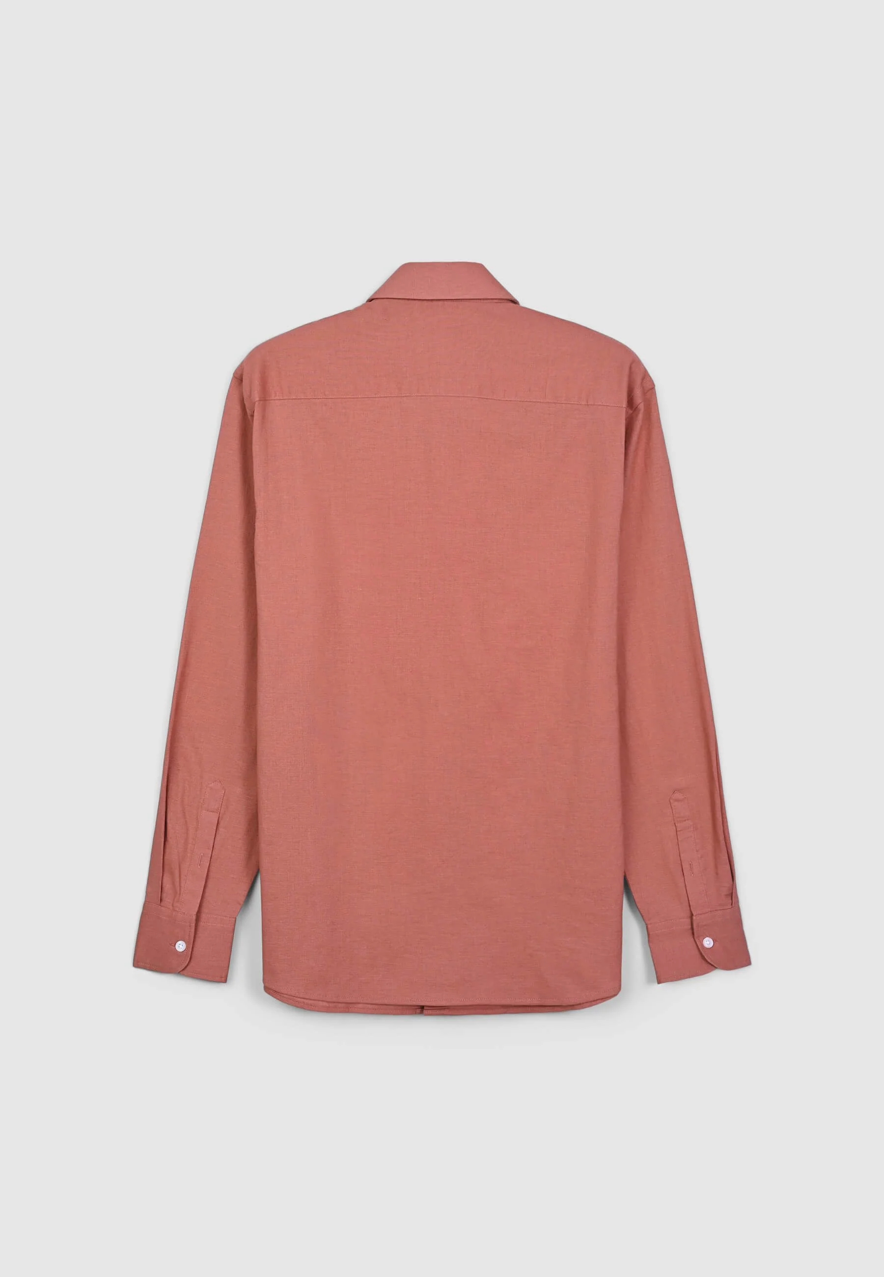 Camicia classica misto lino - Image 5