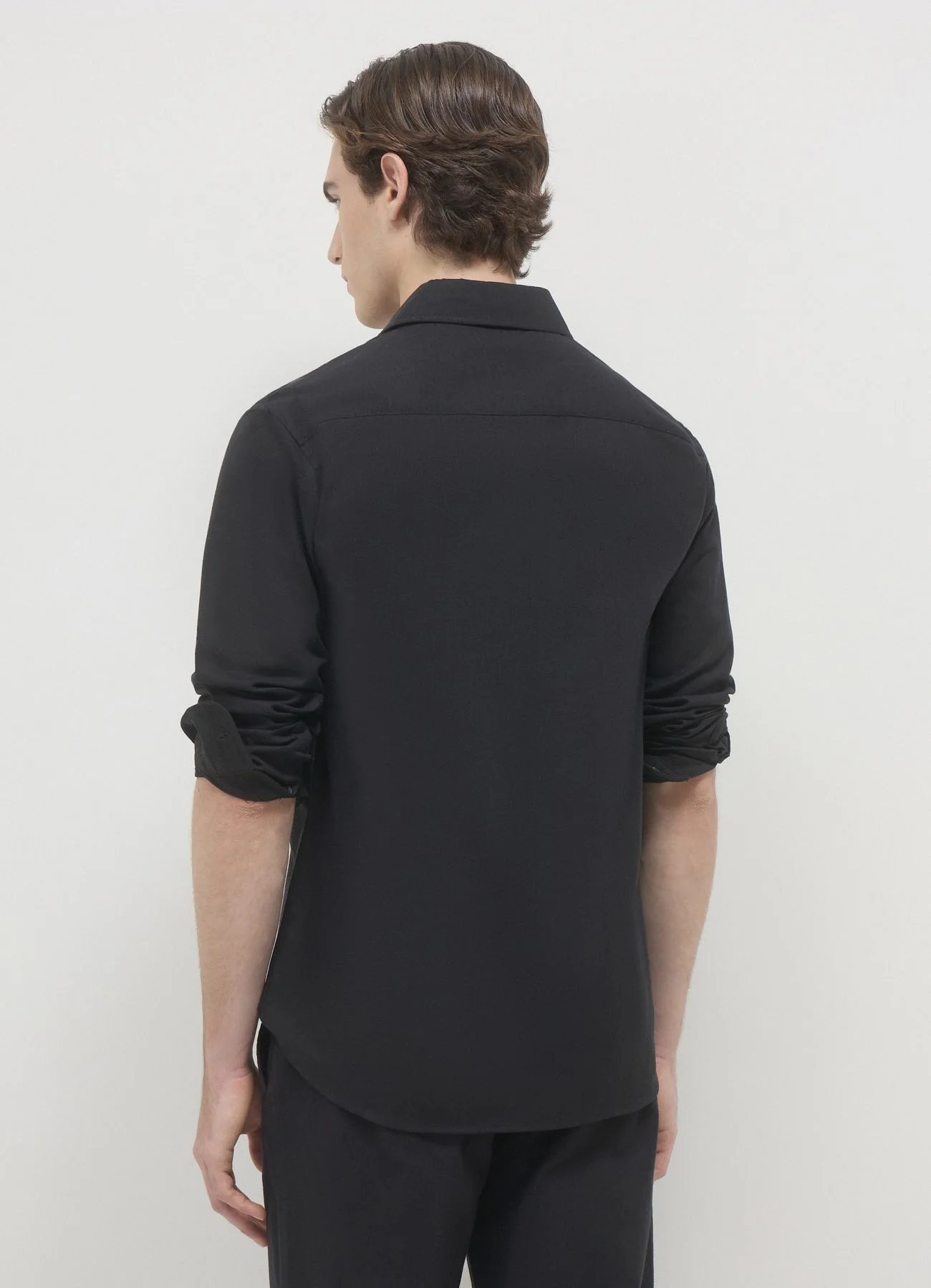 Camicia classica misto lino - Image 2