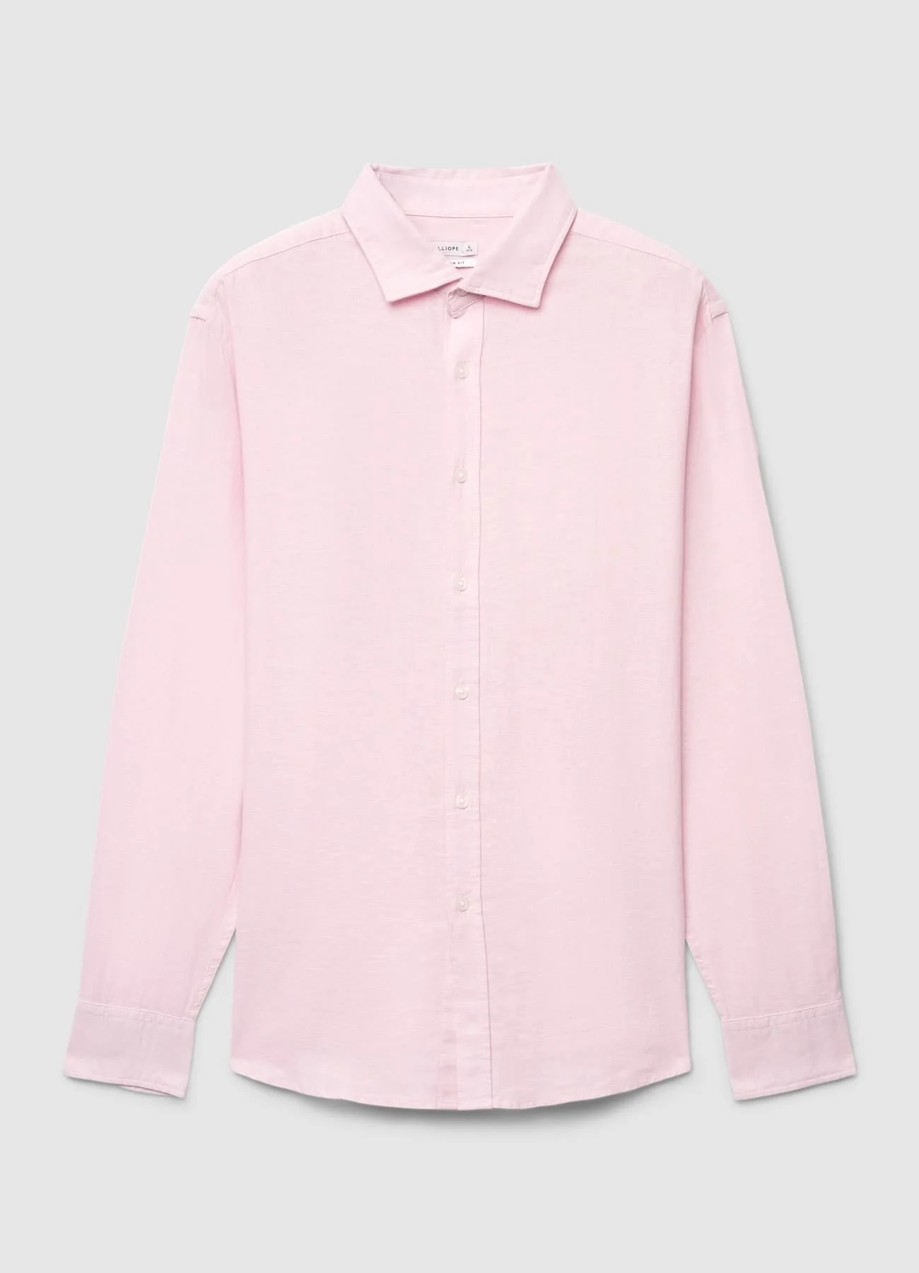 Camicia classica misto lino - Image 4