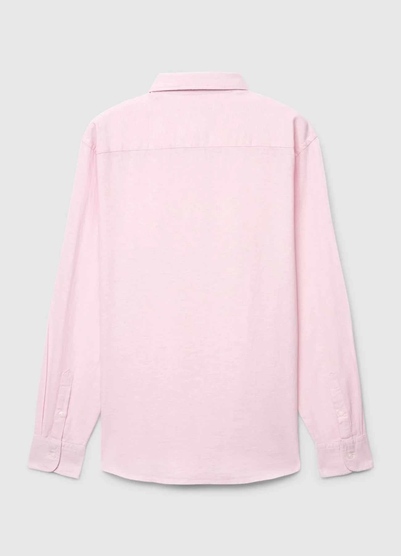Camicia classica misto lino - Image 6