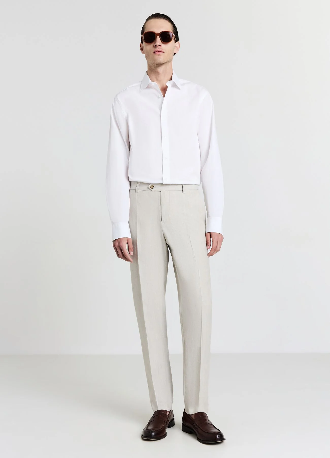Camicia classica popeline