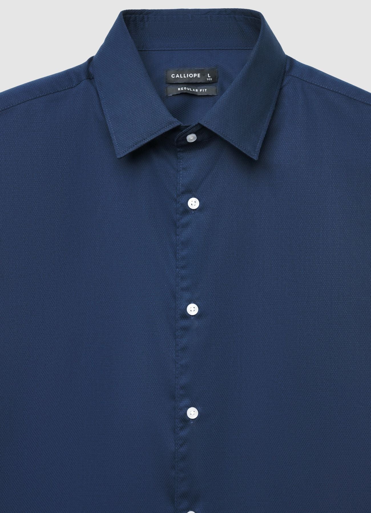 Camicia classica tessuto operato - Image 4