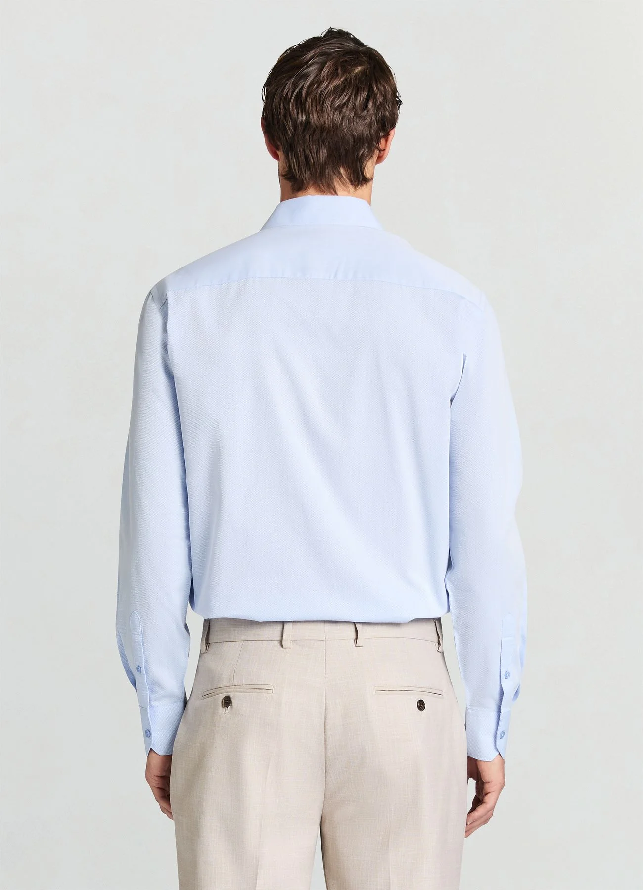 Camicia classica tessuto operato - Image 3