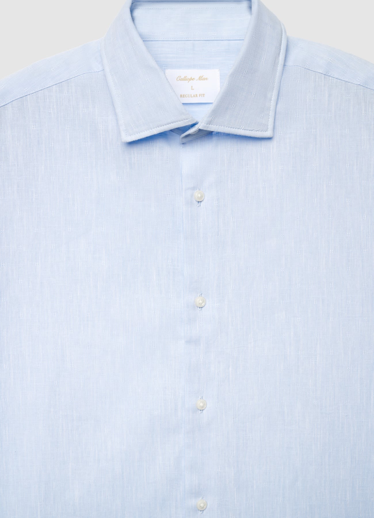 Camicia classica tessuto operato - Image 6