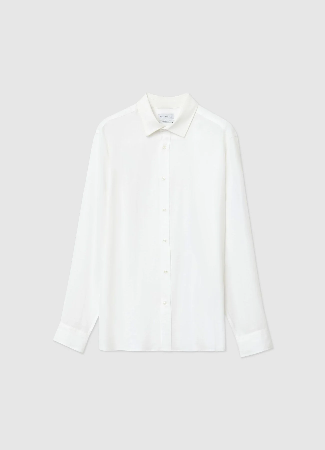 Camicia classica tinta unita - Image 4