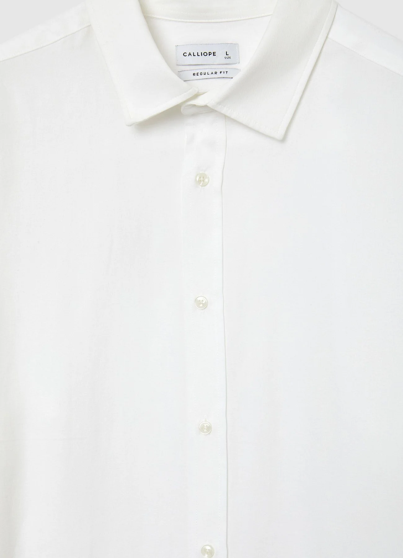 Camicia classica tinta unita - Image 5