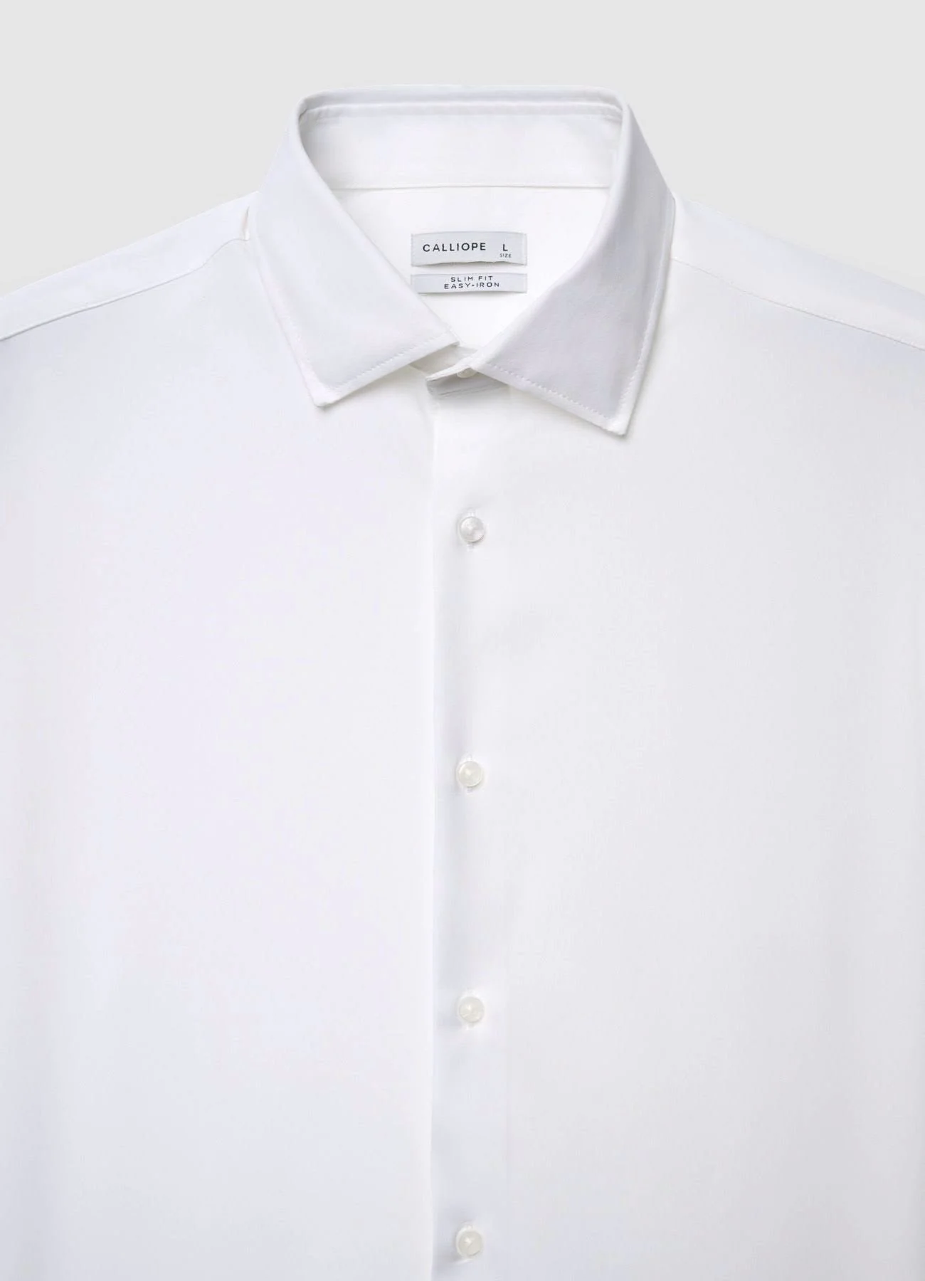 Camicia classica tinta unita - Image 6