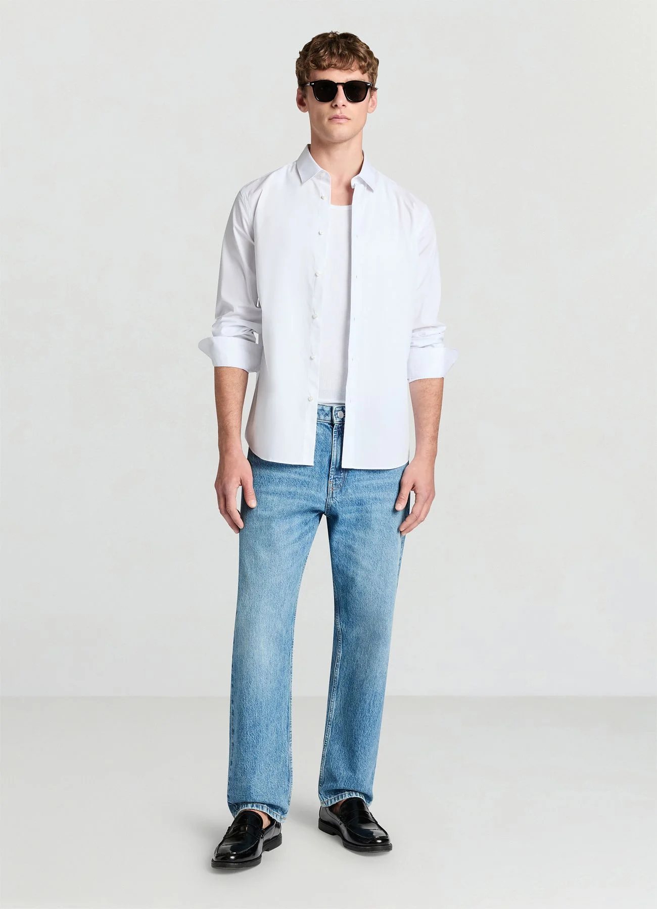 Camicia classica tinta unita