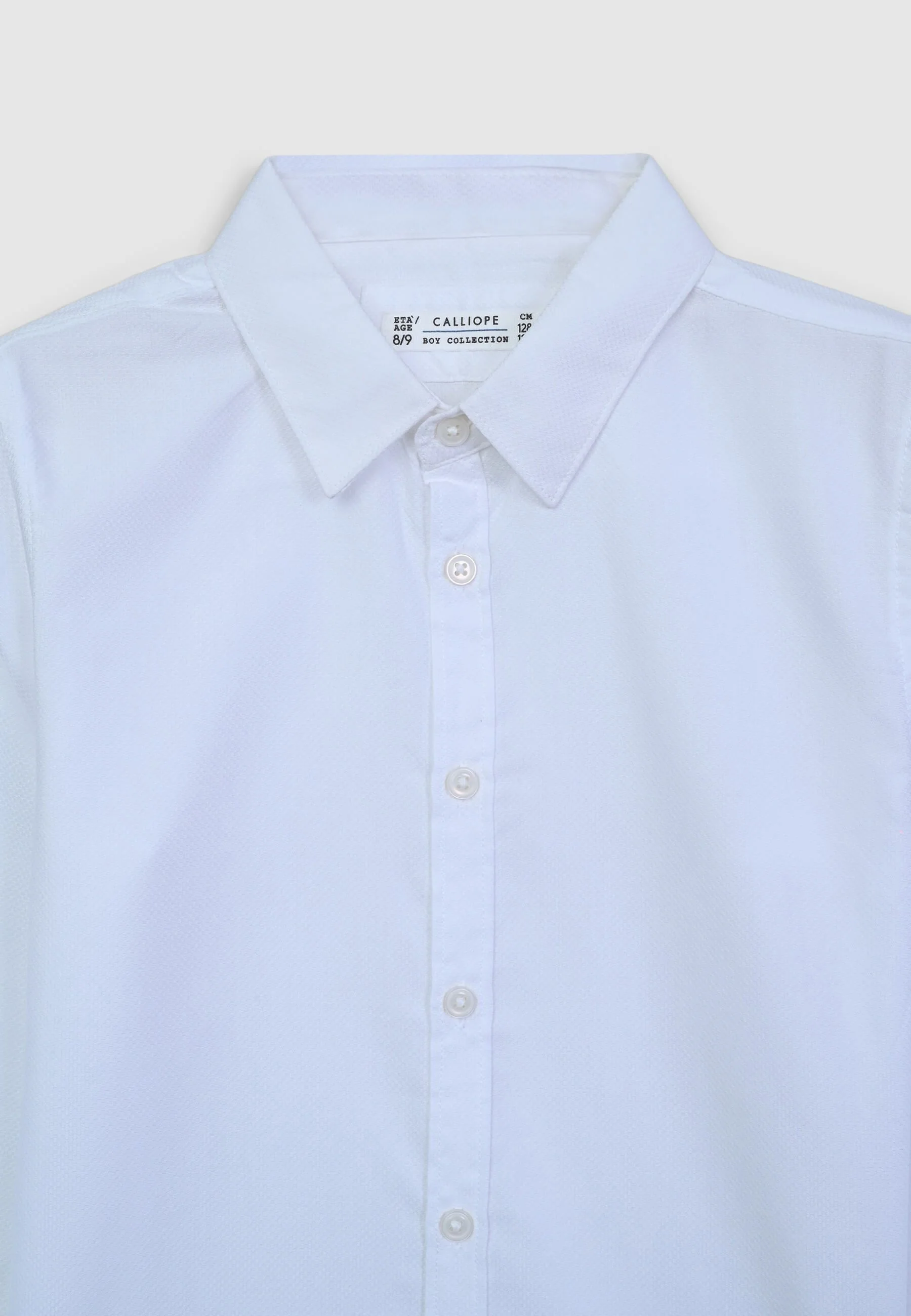 Camicia classica tinta unita - Image 5
