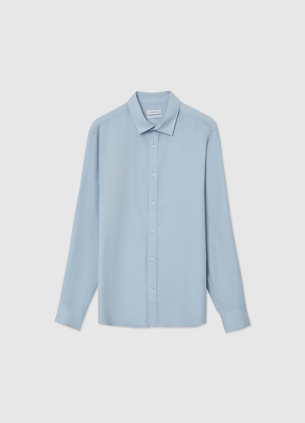 Camicia classica tinta unita - Image 4