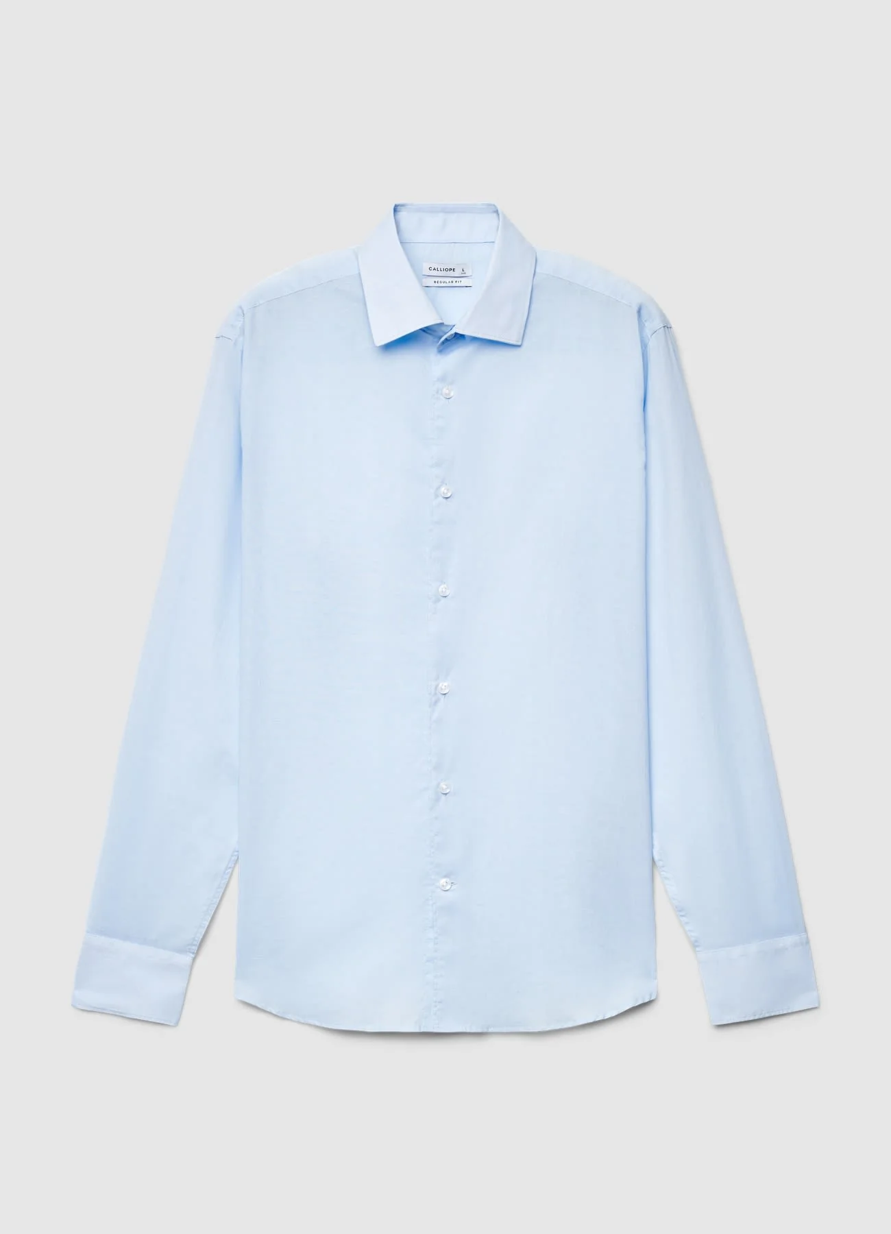Camicia classica tinta unita - Image 5