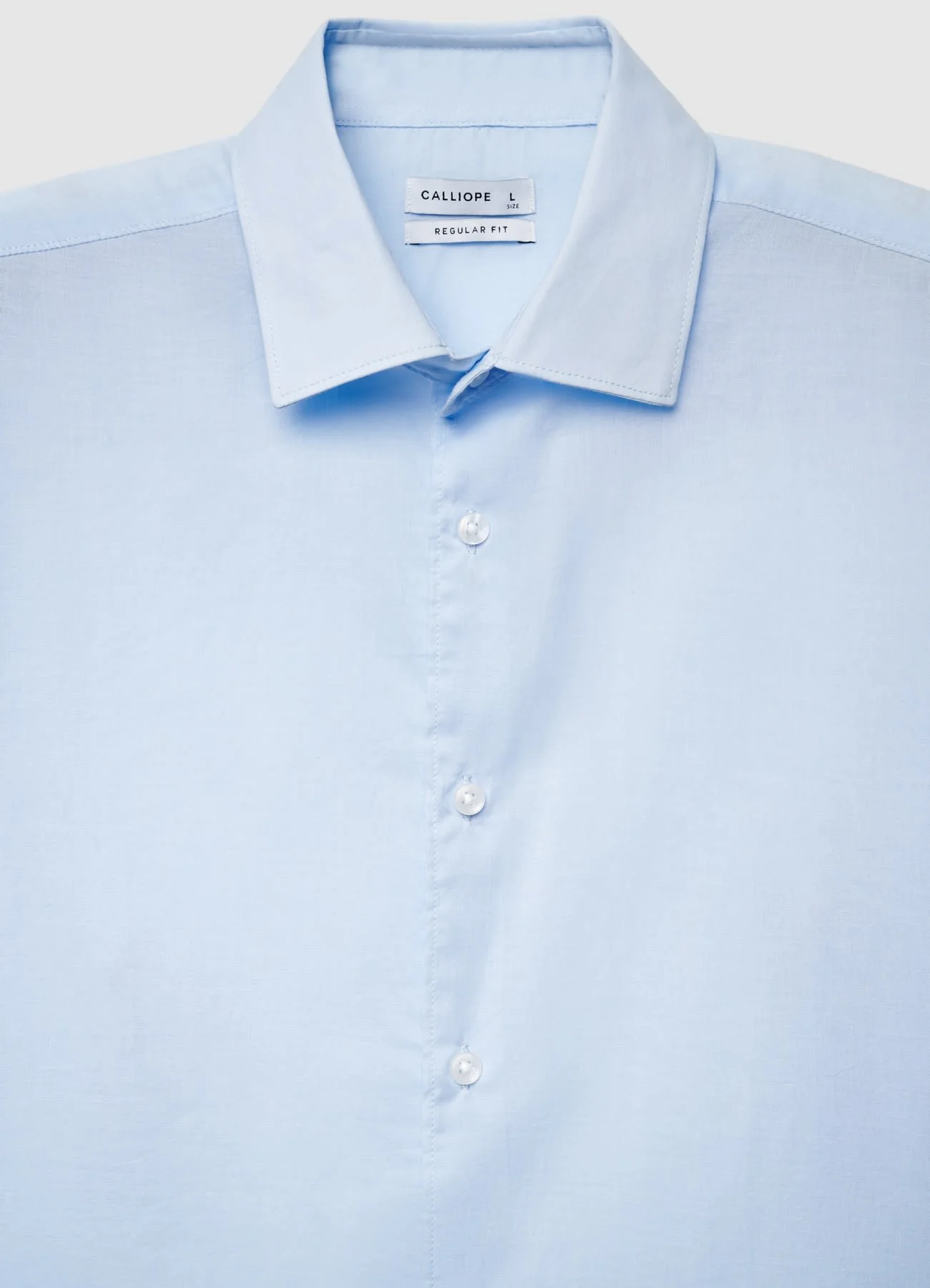 Camicia classica tinta unita - Image 6