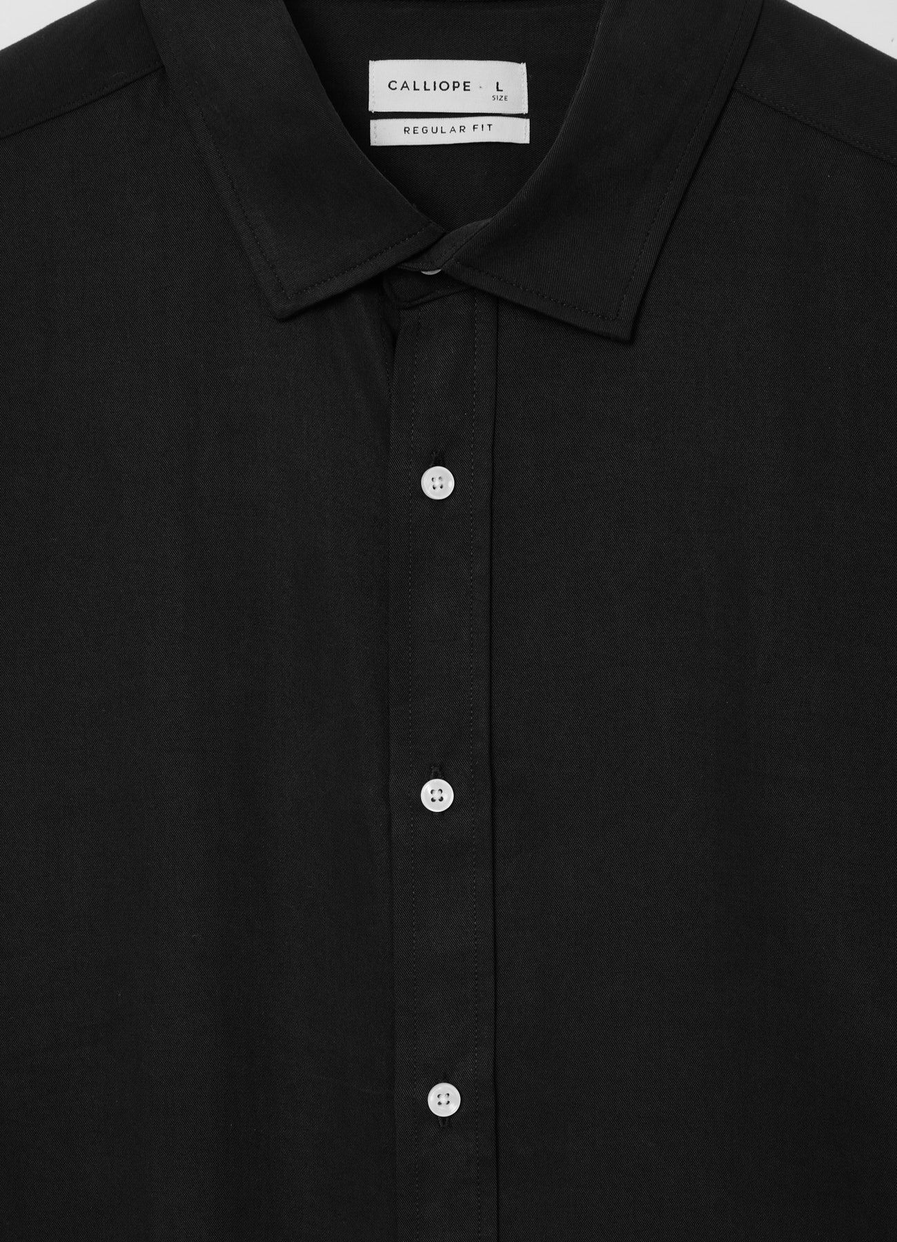 Camicia classica tinta unita - Image 5