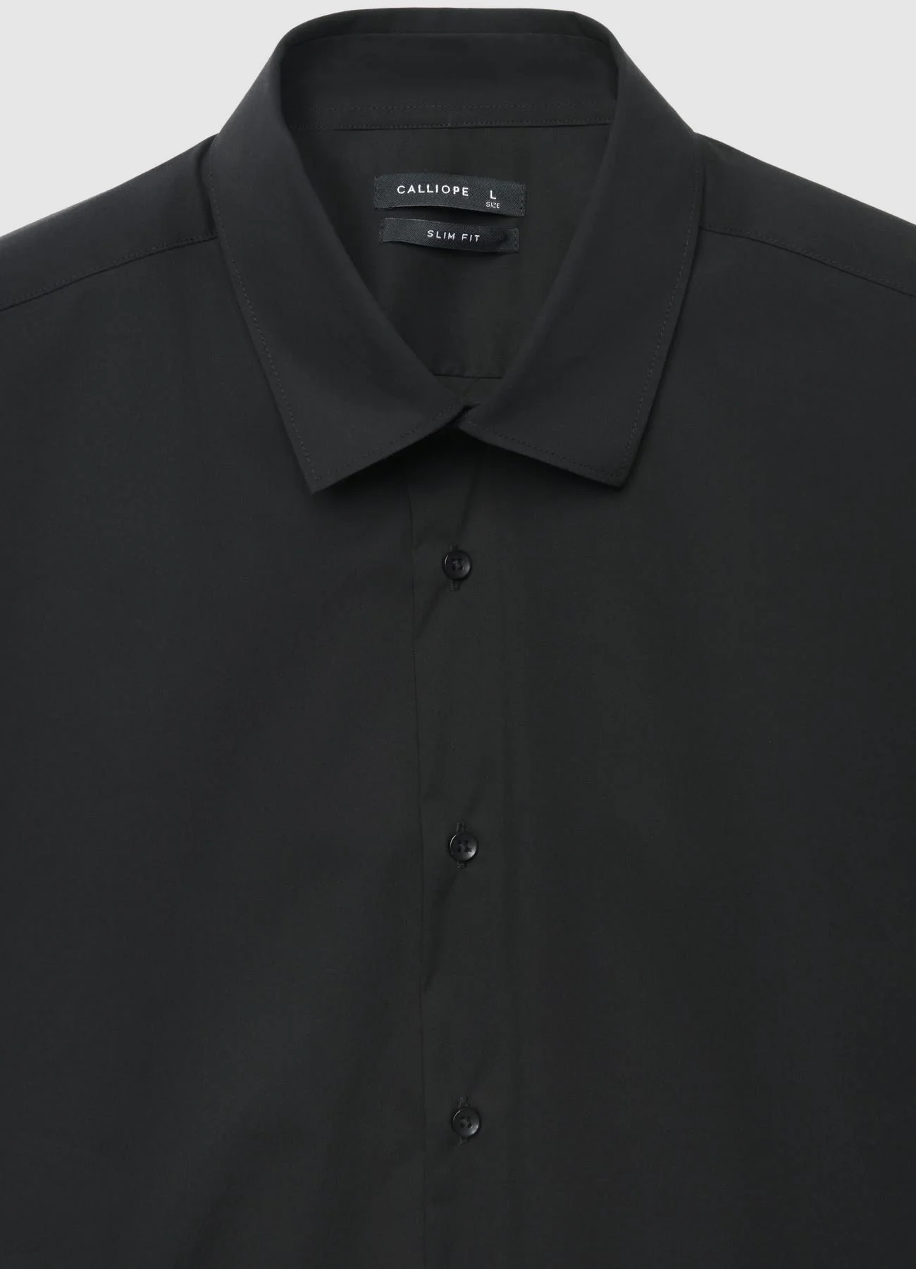 Camicia classica tinta unita - Image 5
