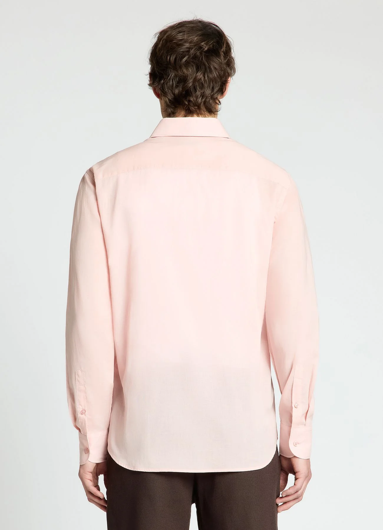 Camicia classica tinta unita - Image 3
