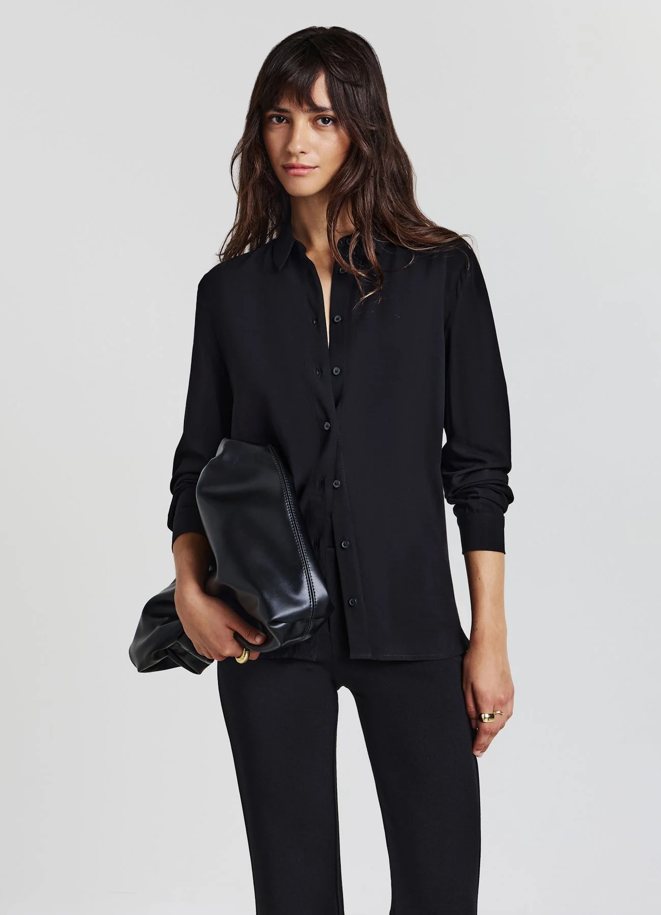 Camicia classica tinta unita - Image 7