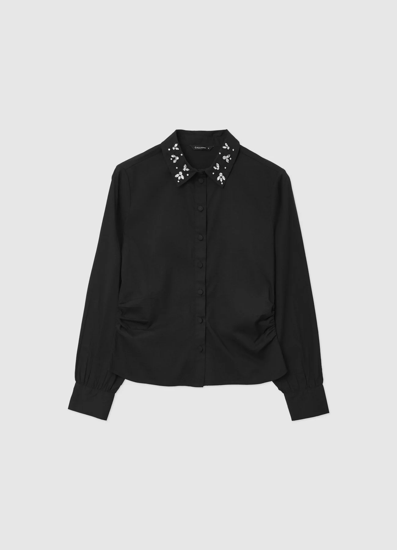 Camicia colletto strass - Image 7