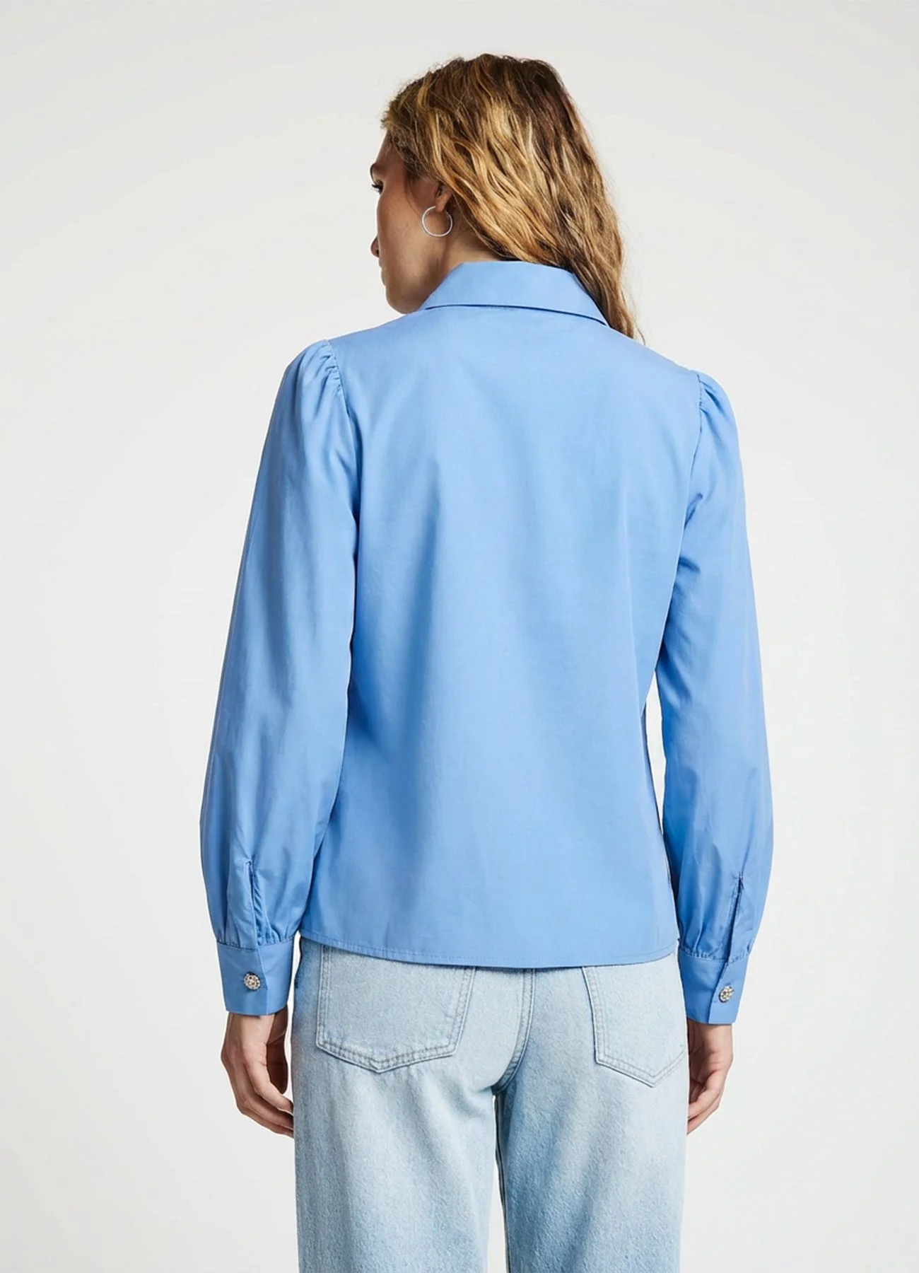 Camicia con bottoni oro - Image 2