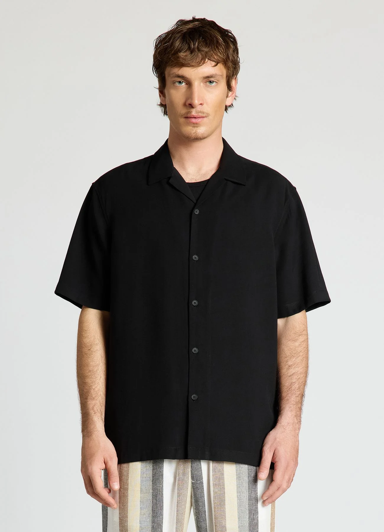 Camicia con colletto bowling - Image 3