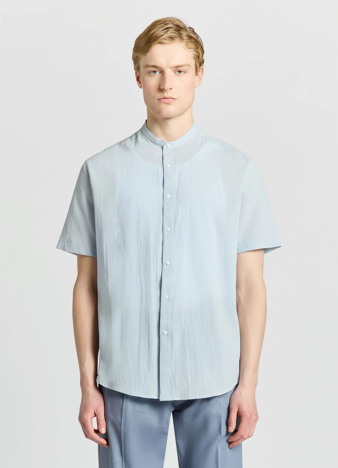 Camicia con collo coreana - Image 2