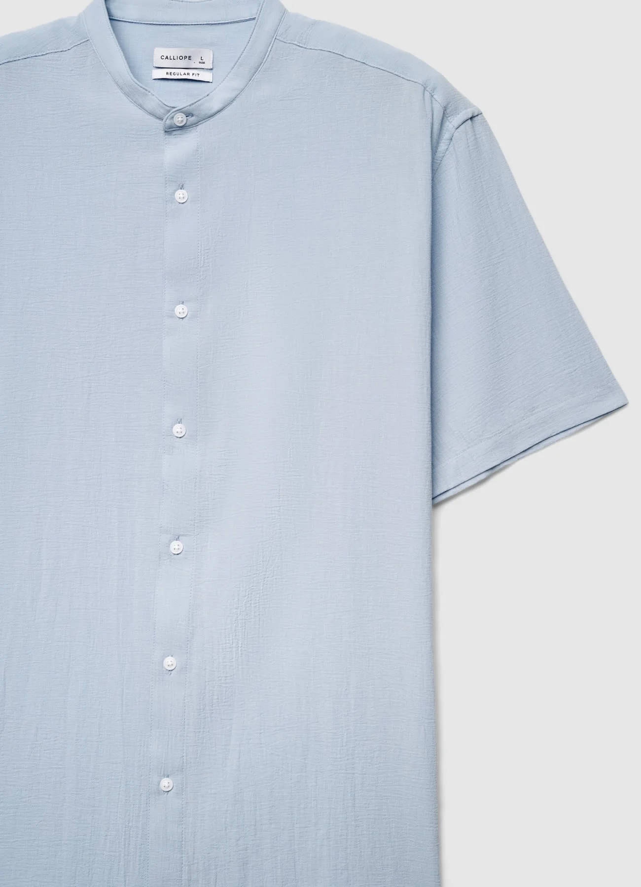 Camicia con collo coreana - Image 6