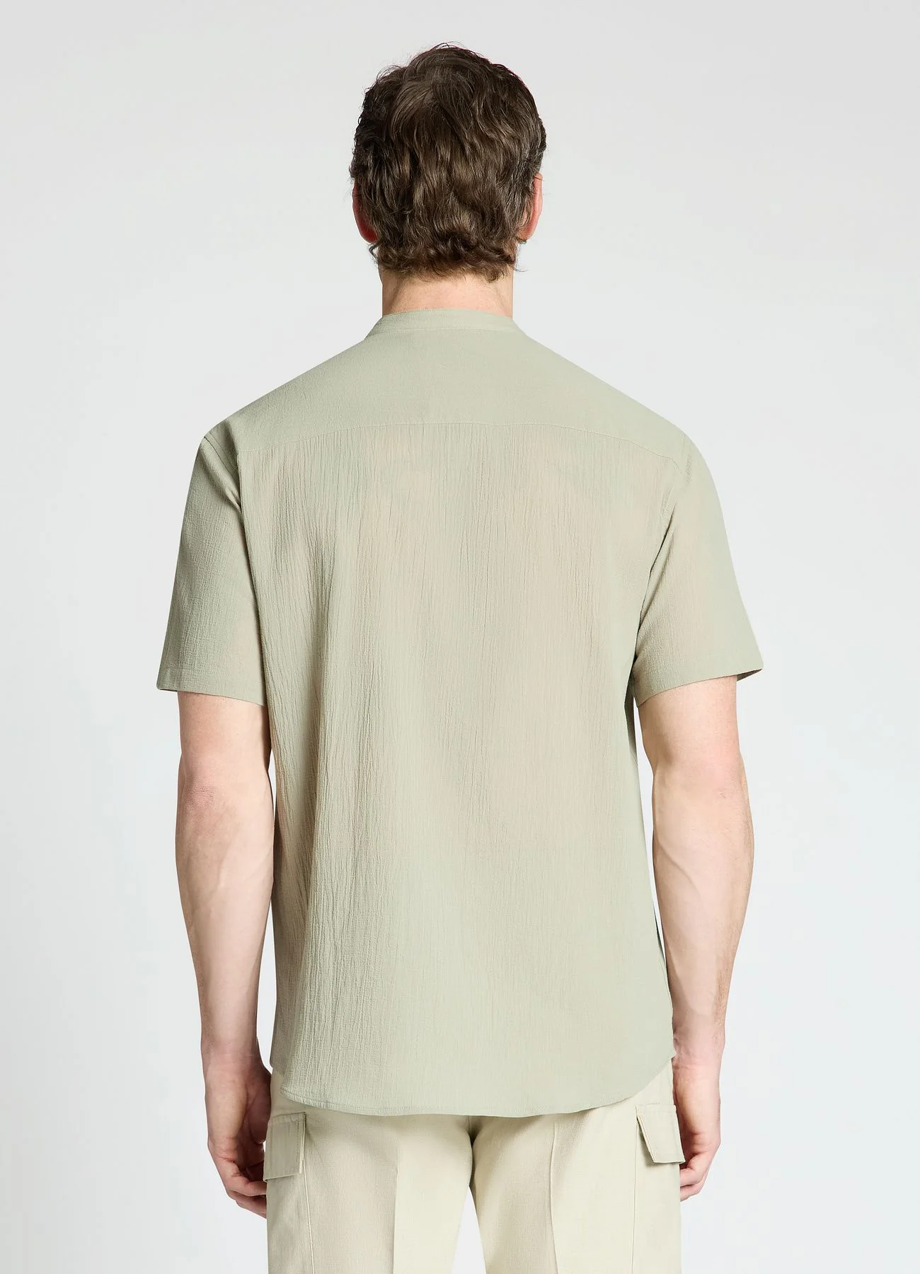 Camicia con collo coreana - Image 3