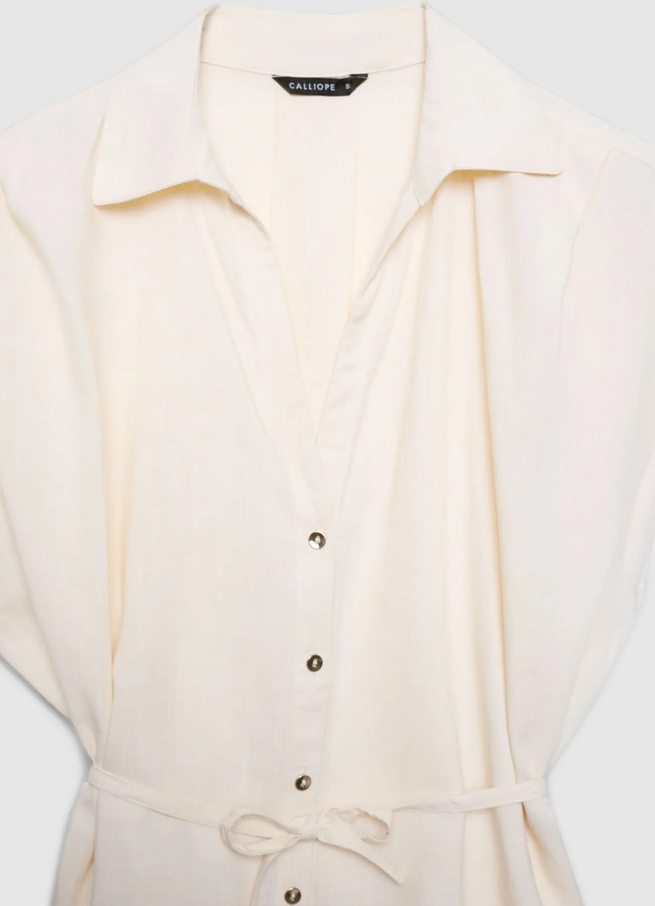 Camicia con coulisse semitrasparente - Image 5