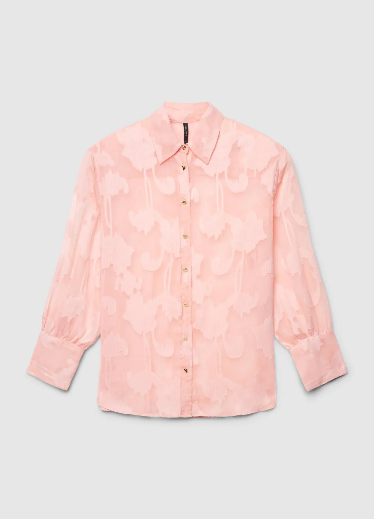 Camicia con motivo floreale devoré - Image 5