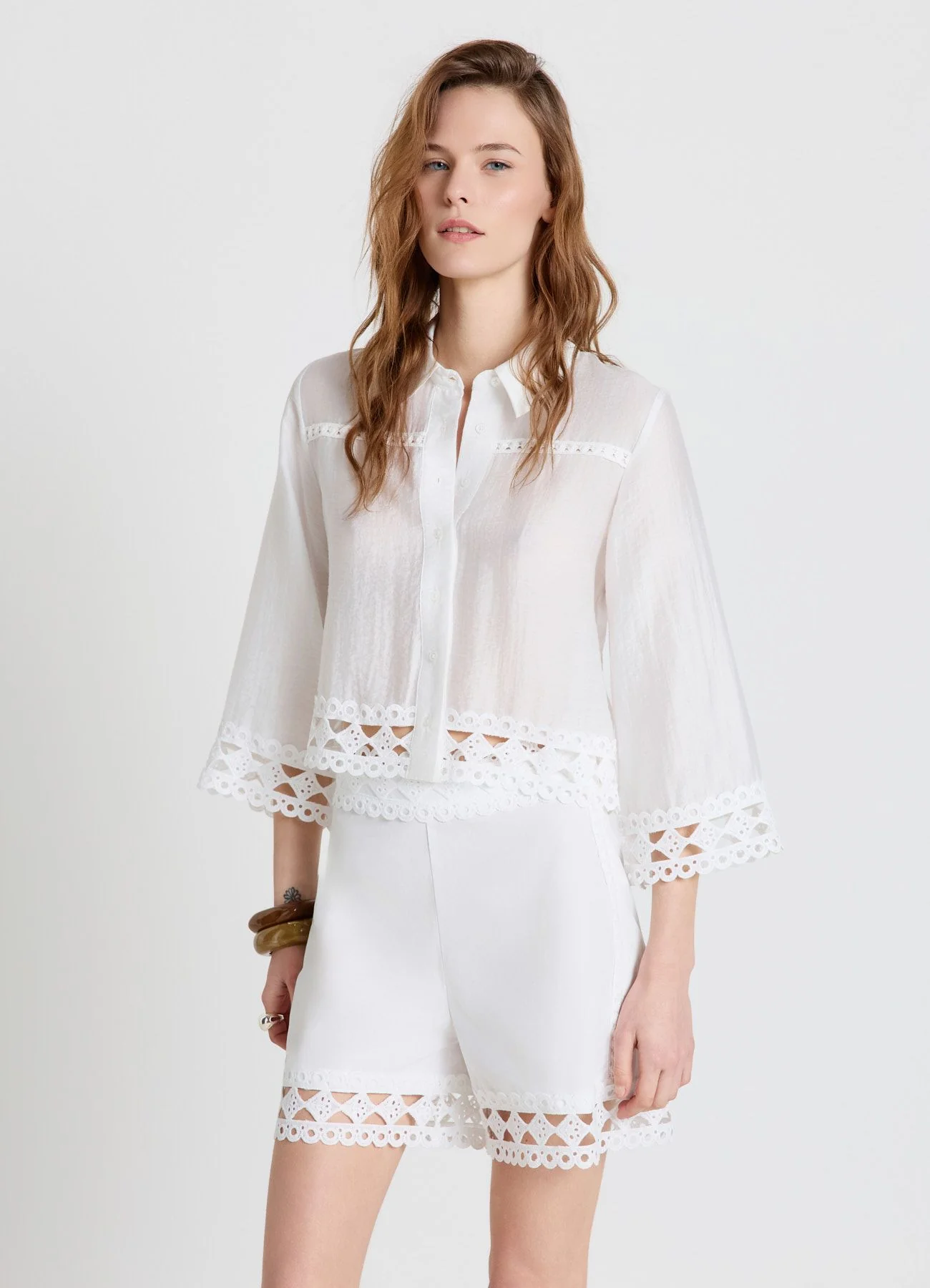 Camicia con passamaneria
