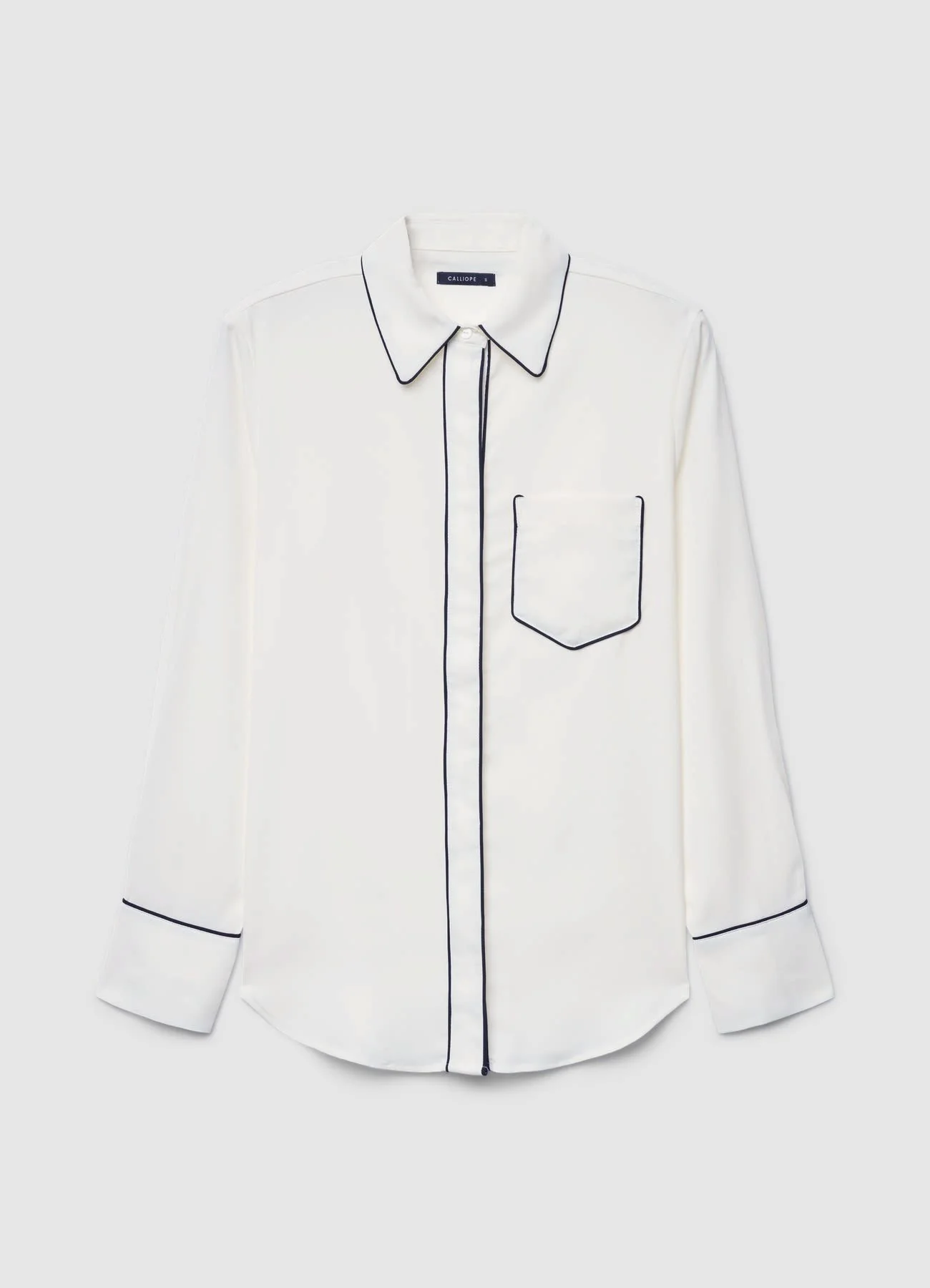 Camicia con profili a contrasto - Image 6