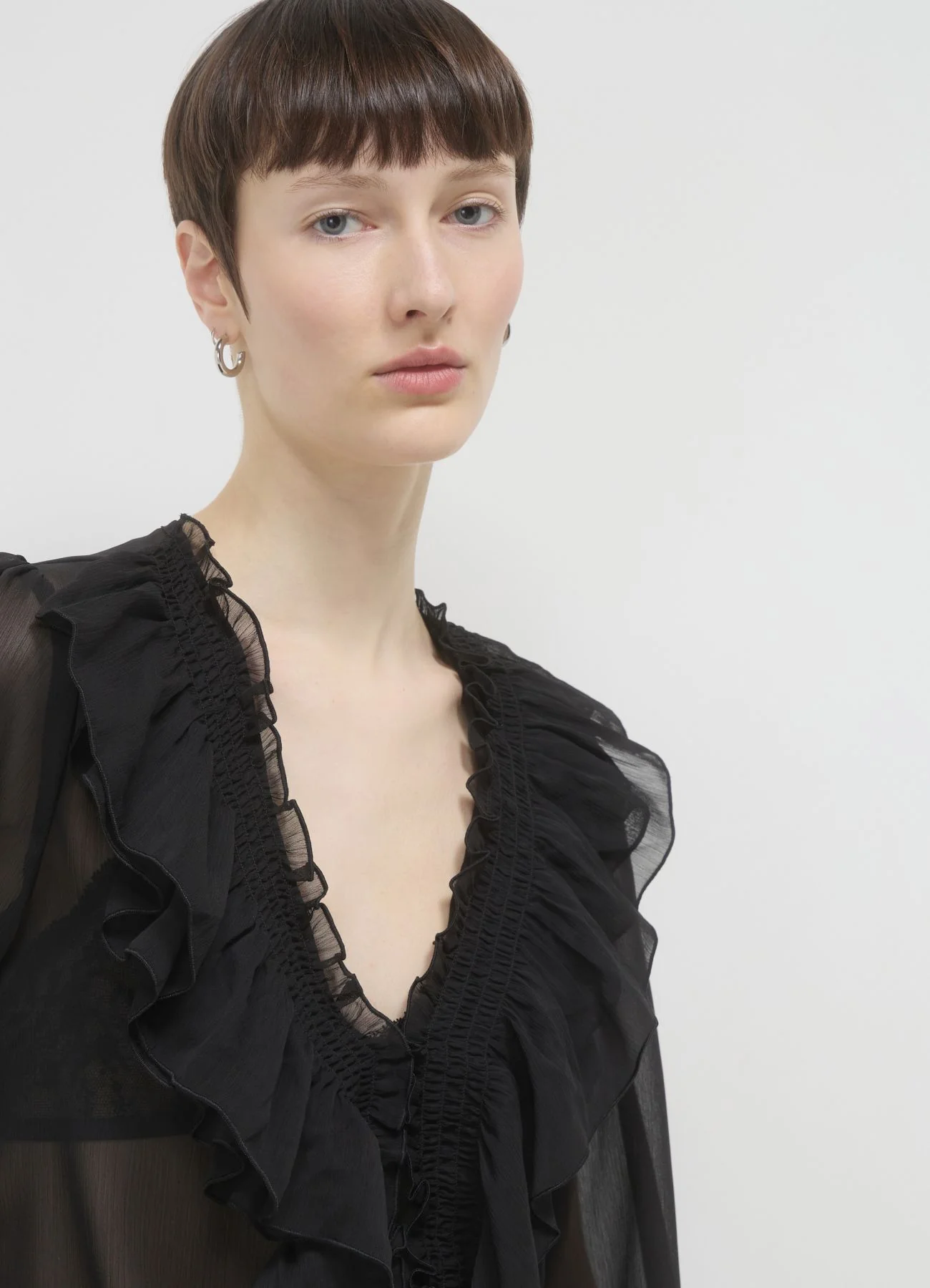 Camicia con rouches - Image 3