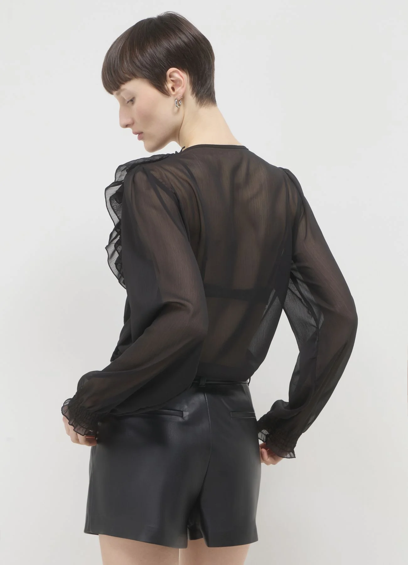 Camicia con rouches - Image 4
