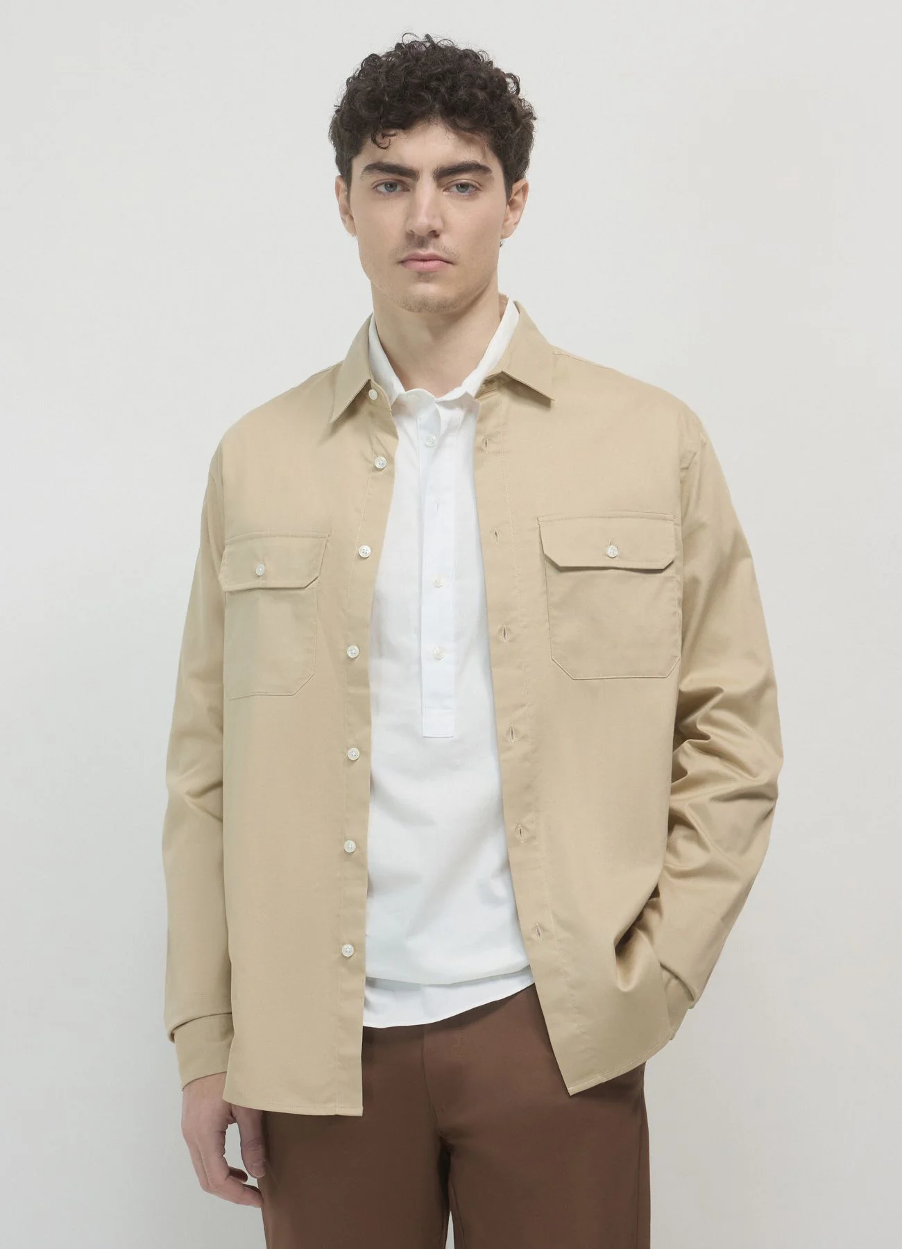 Camicia con tasche - Image 3