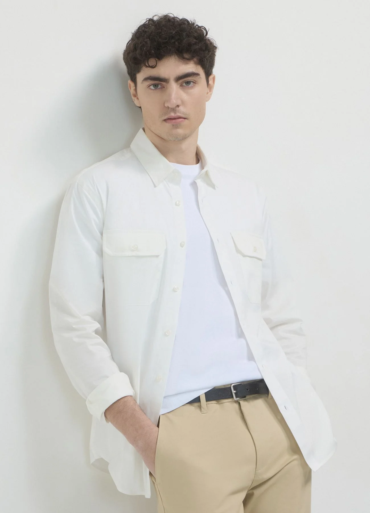 Camicia con tasche