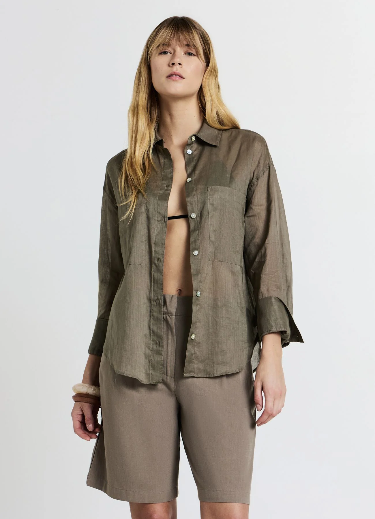 Camicia con tasche
