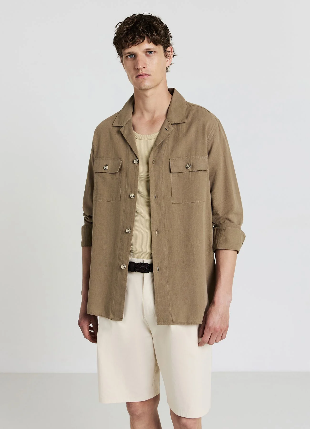 Camicia con tasche