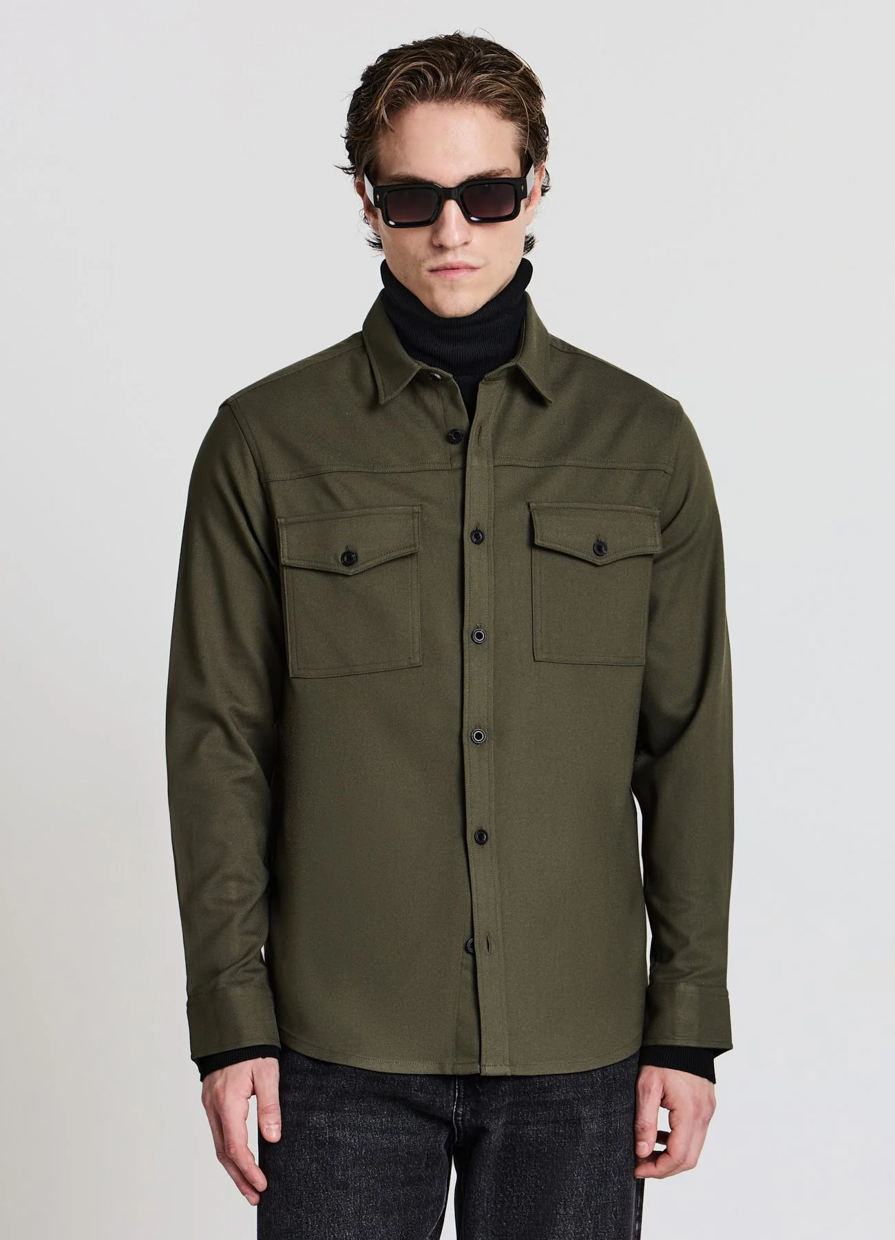 Camicia con tasche