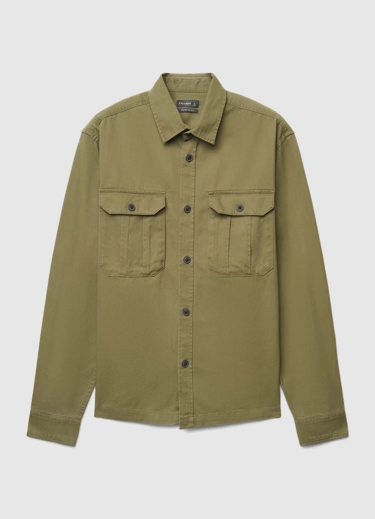 Camicia con tasche in cotone - Image 5