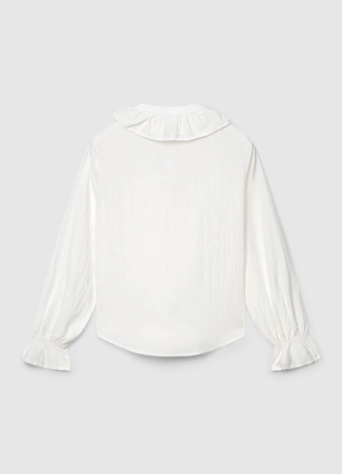 Camicia con volant e bottoni - Image 5