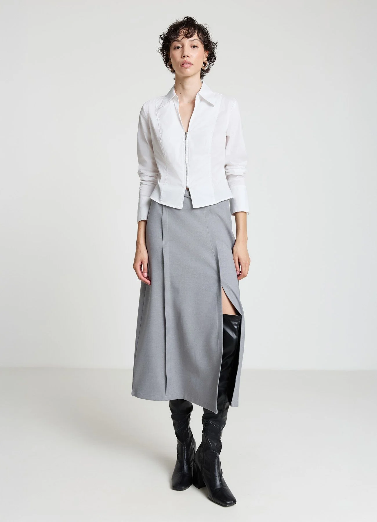 Camicia con zip - Image 3