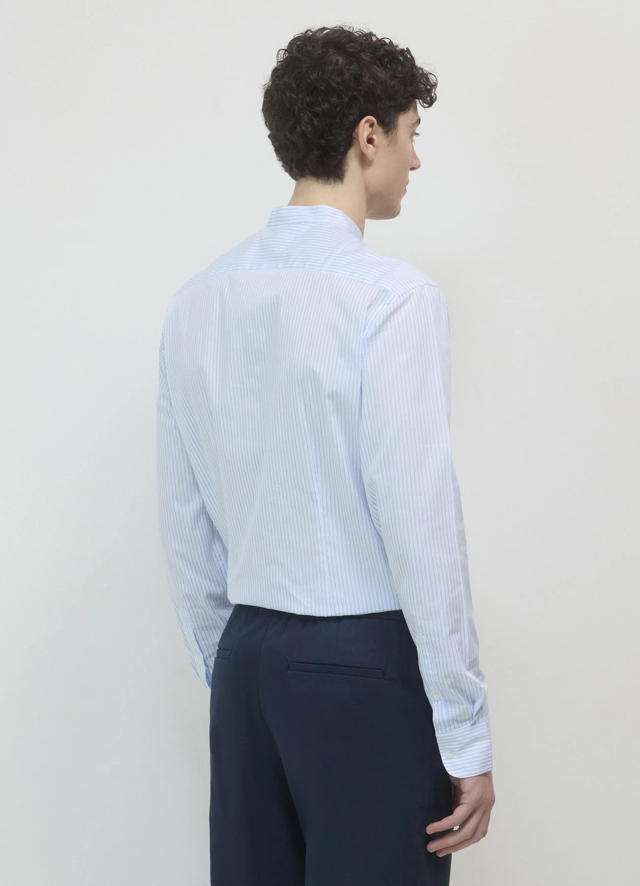 Camicia coreana a righe - Image 3