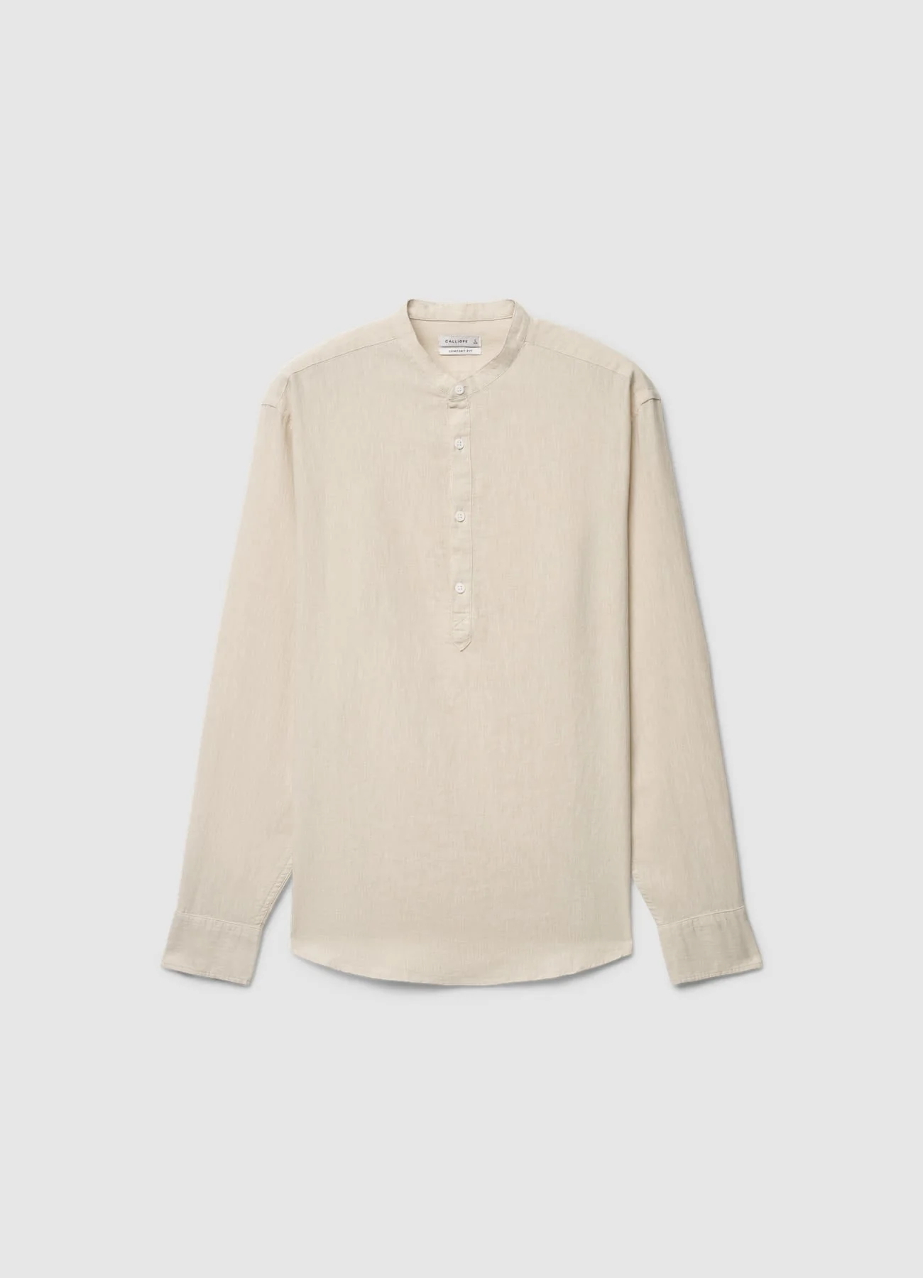 Camicia coreana con mezza abbottonatura - Image 5