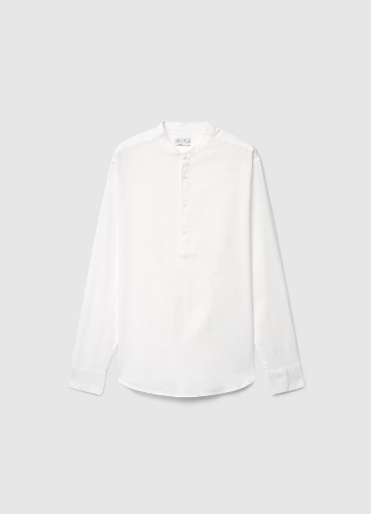 Camicia coreana con mezza abbottonatura - Image 4