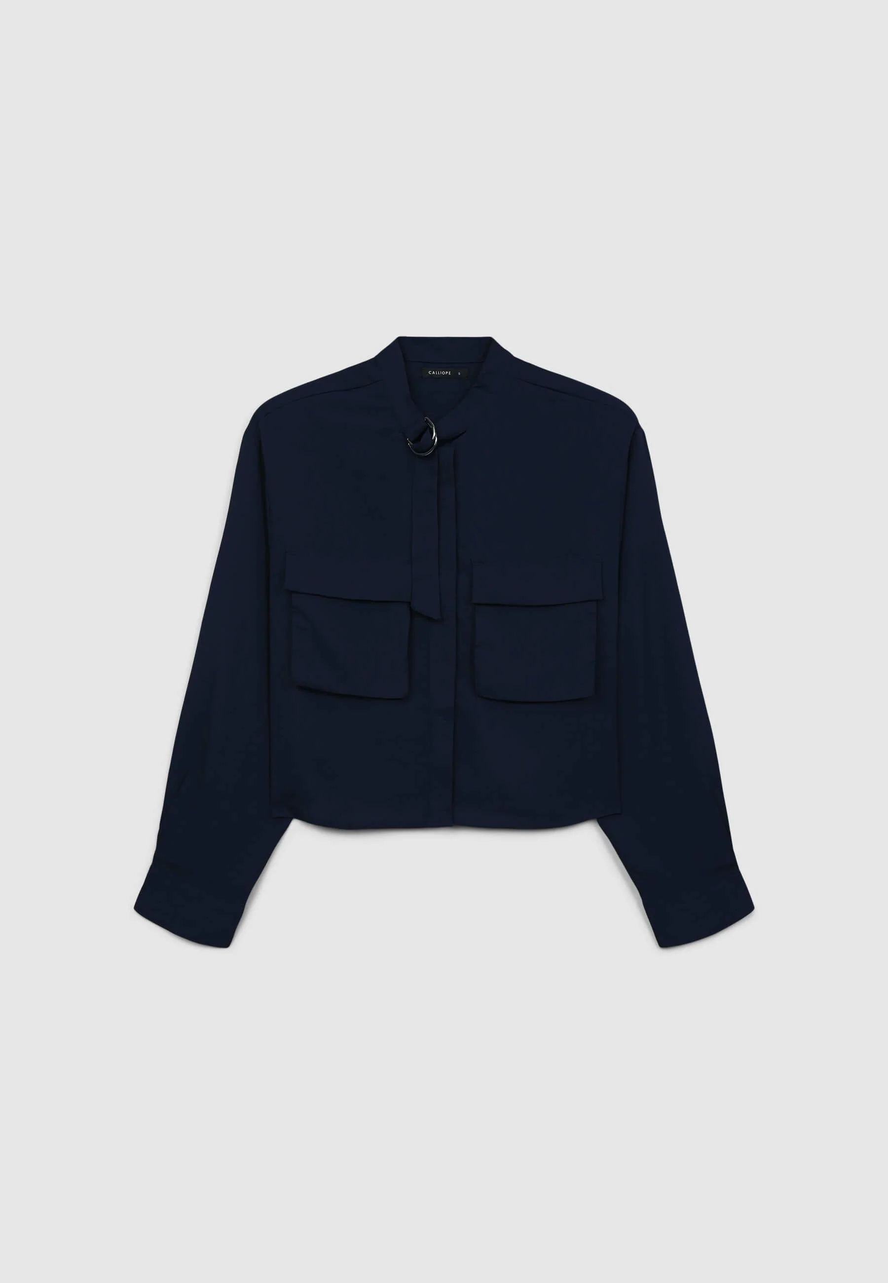 Camicia coreana con tasconi - Image 5
