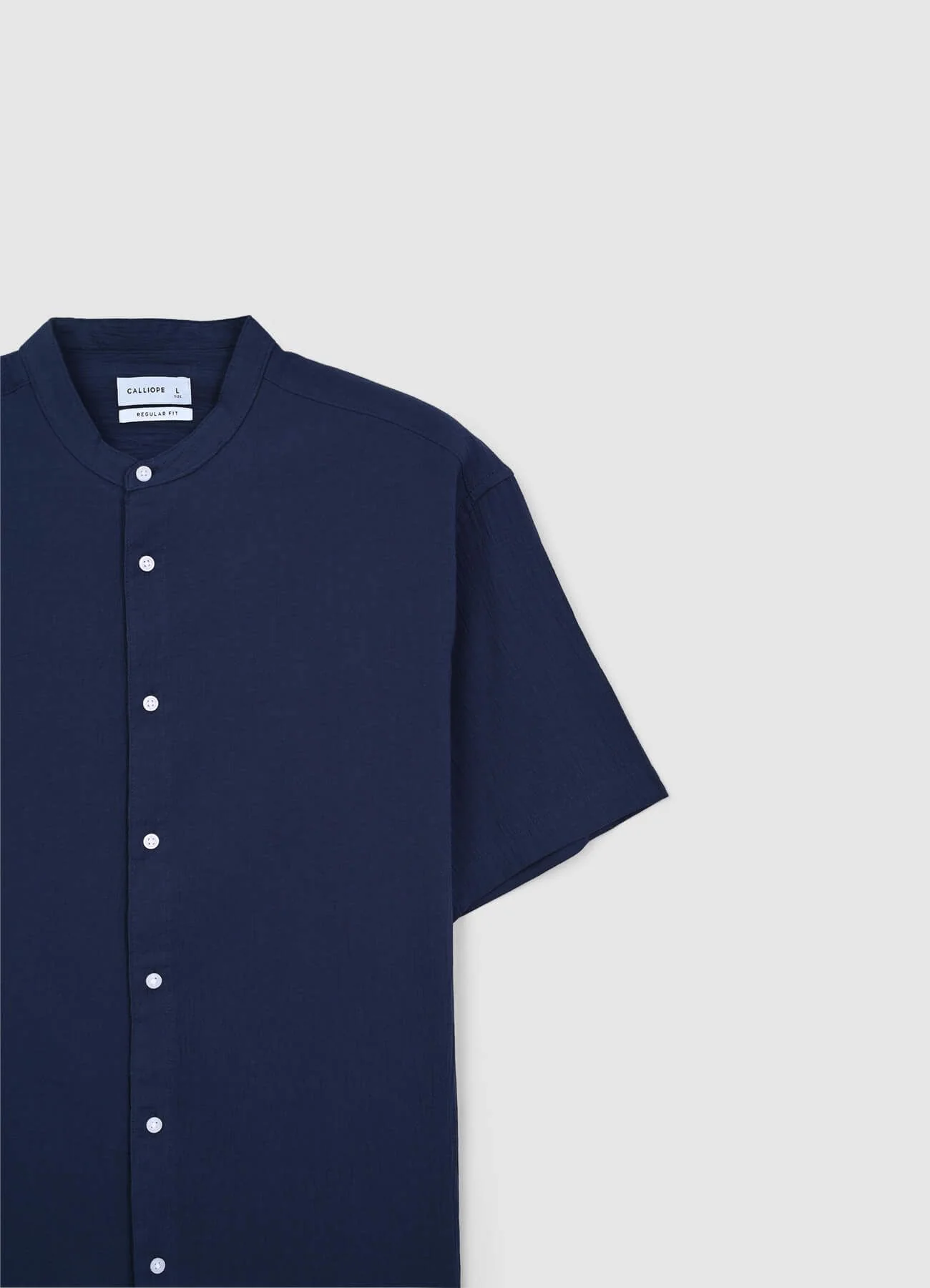 Camicia coreana cotone crinkle - Image 6