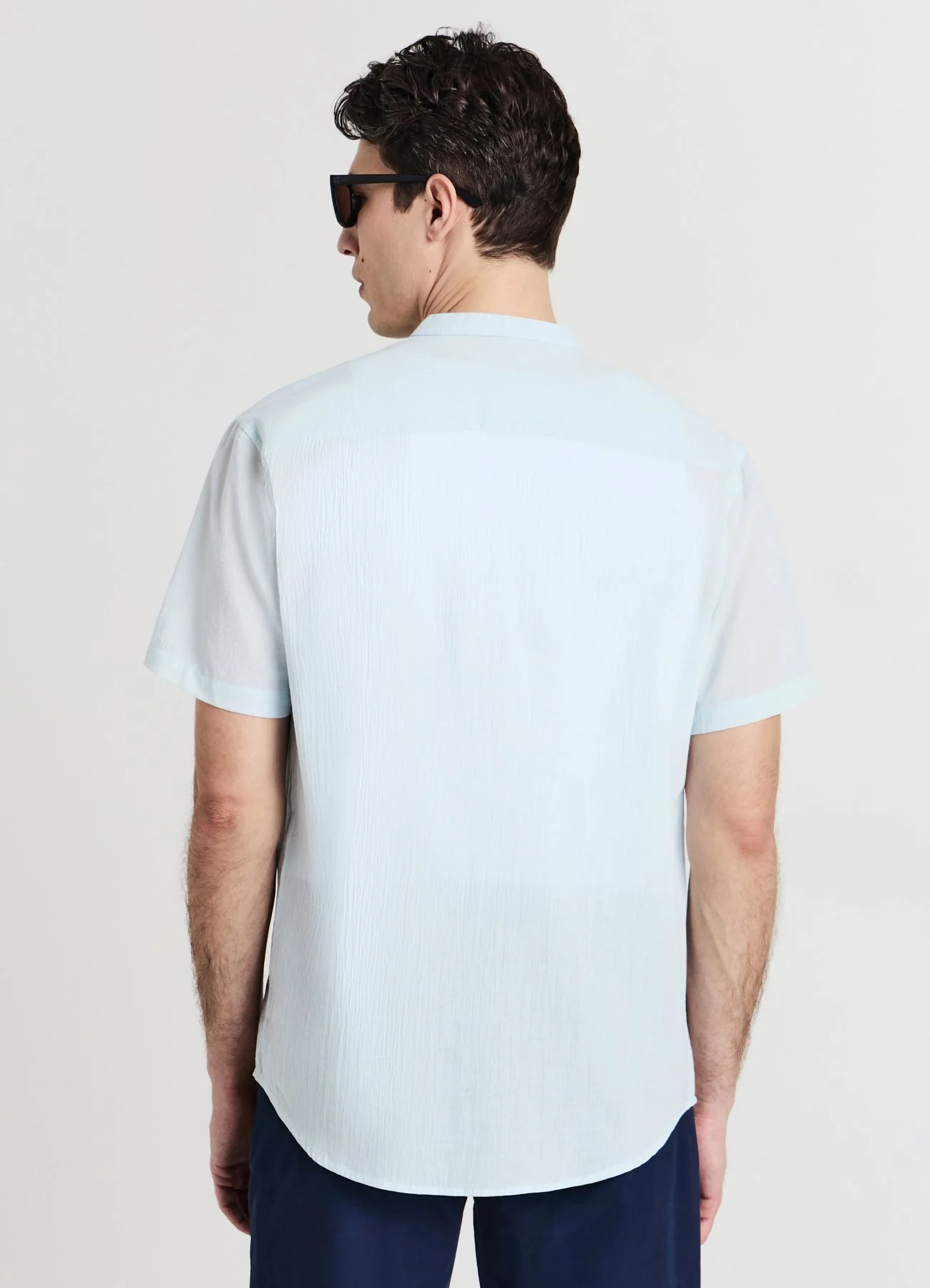 Camicia coreana cotone crinkle - Image 2