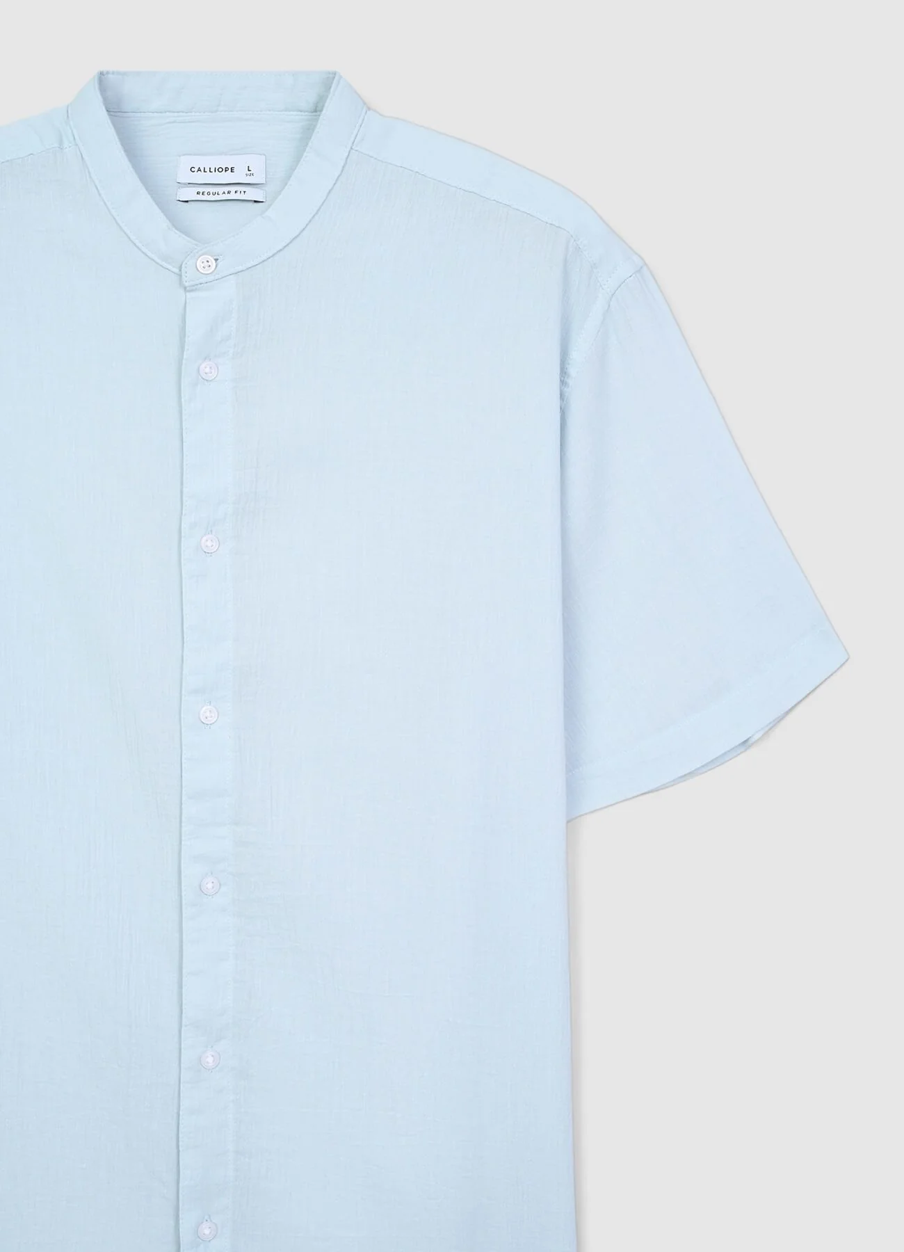 Camicia coreana cotone crinkle - Image 4