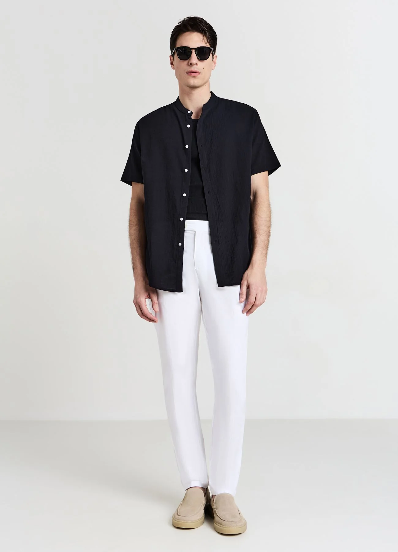 Camicia coreana cotone crinkle - Image 3
