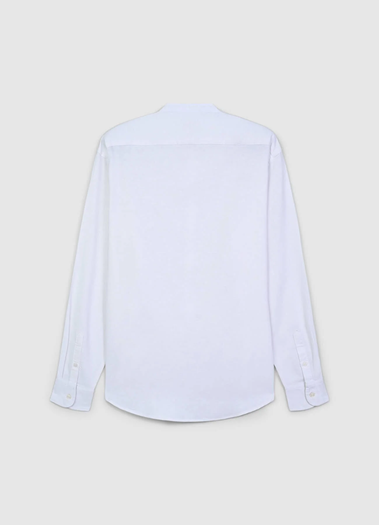 Camicia coreana misto lino - Image 6